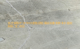 封霸F390裂縫修補(bǔ)應(yīng)用
